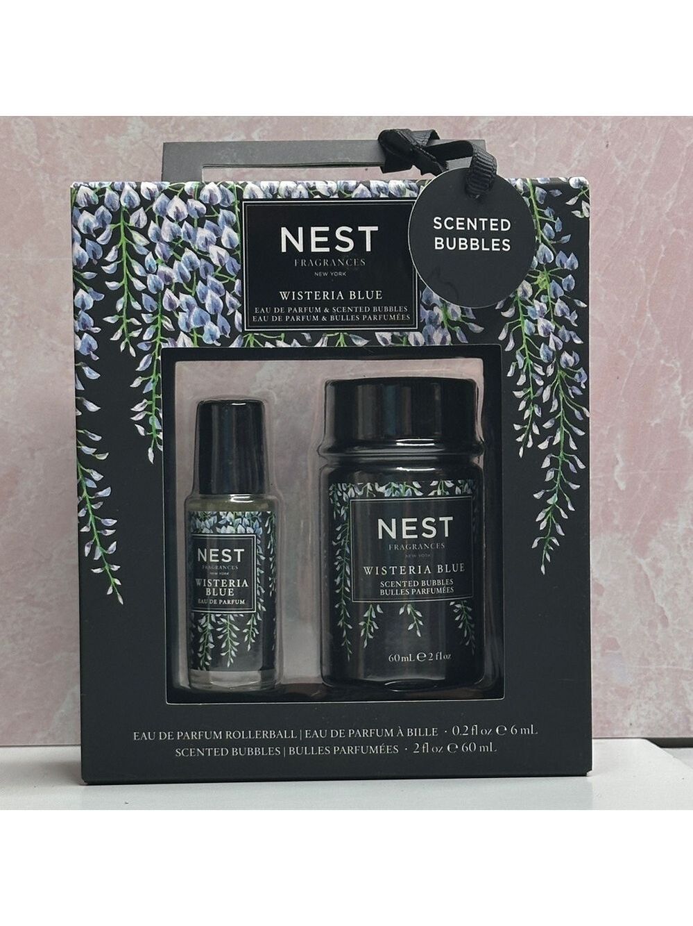 NEST Fragrances Wisteria Blue Bath Set